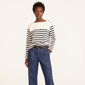 J.Crew Mariner cloth boatneck T-shirt (NWT)